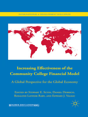 cover image of Increasing Effectiveness of the Community College Financial Model